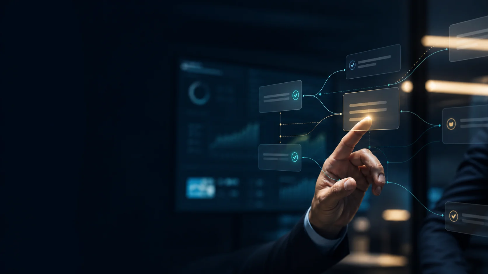 Fluxos de inteligência artificial integrados à operação